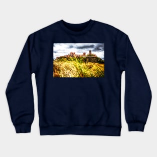 Bamburgh Castle, Northumberland, UK Crewneck Sweatshirt